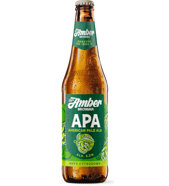 AMBER apa -  500 ml bezzwrotna