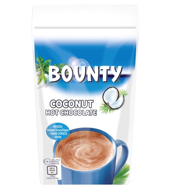 MARS 140G BOUNTY HOT CHOCOLATE /6