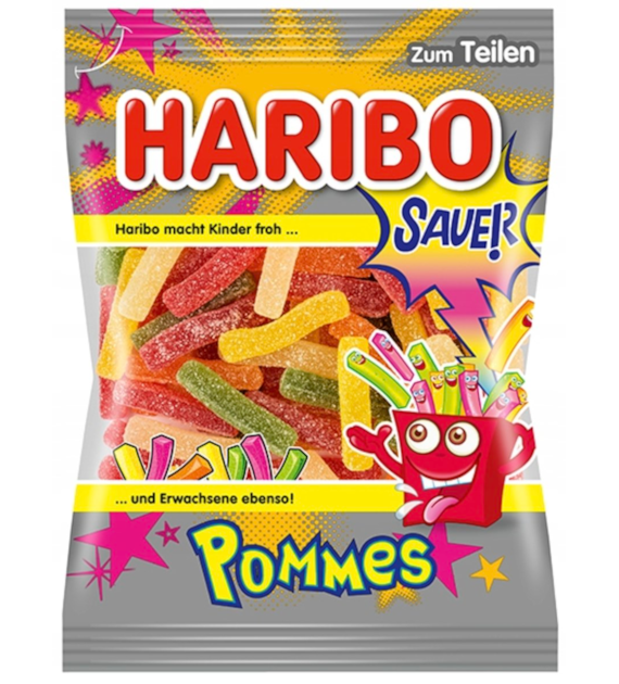 HARIBO 175G POMMES SAUER /16