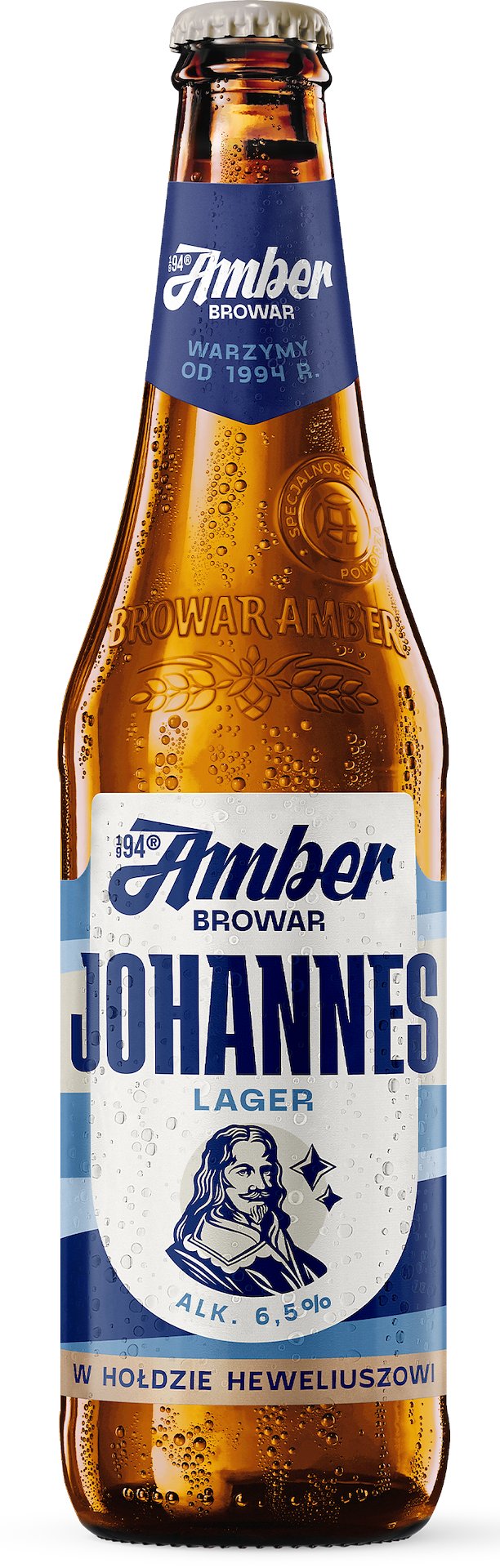 AMBER johannes - 500 ml bezzwrotna