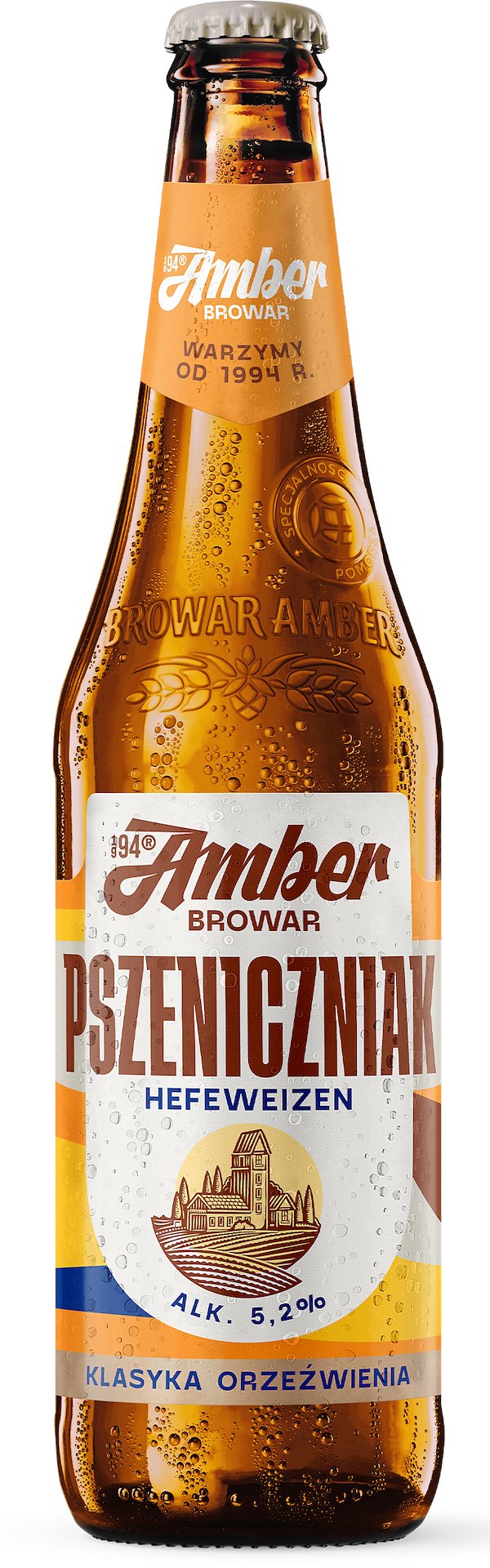 AMBER pszeniczniak - 500 ml bezzwrotna