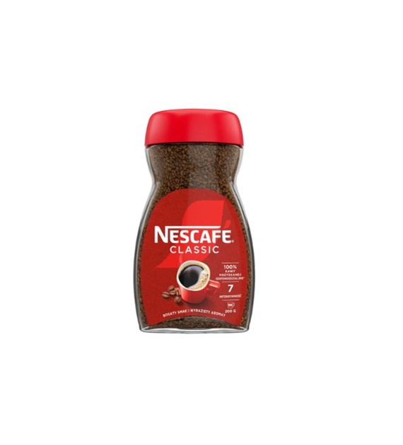 NESCAFE 200G CLASSIC SŁOIK R/6