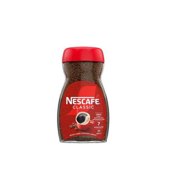 NESCAFE 200G CLASSIC SŁOIK R/6