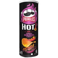 pringles chipsy 160g hot smokin'bbq ribs