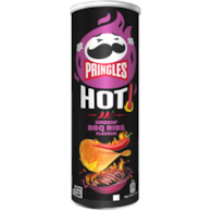 pringles chipsy 160g hot smokin'bbq ribs