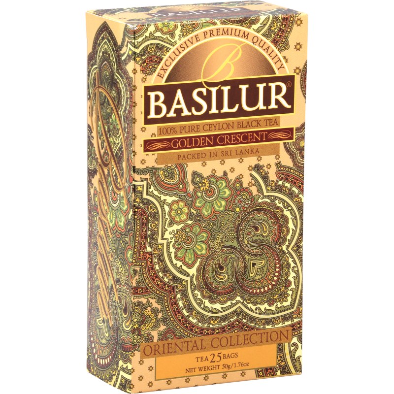 Basilur herb. Golden Crescent w saszet. 25x2g 7085