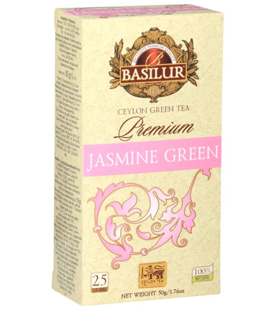 Basilur herb. Jaśminowa w saszet. 25x1,5g 71723