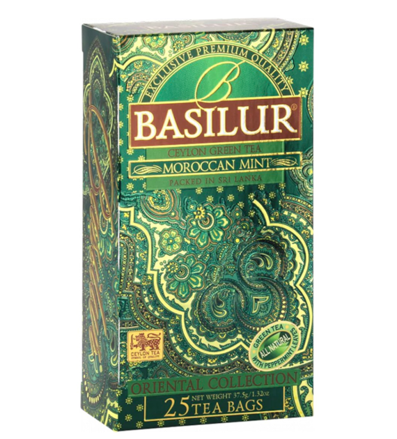 Basilur herb. Moroccan Mint w saszet. 25x2g
