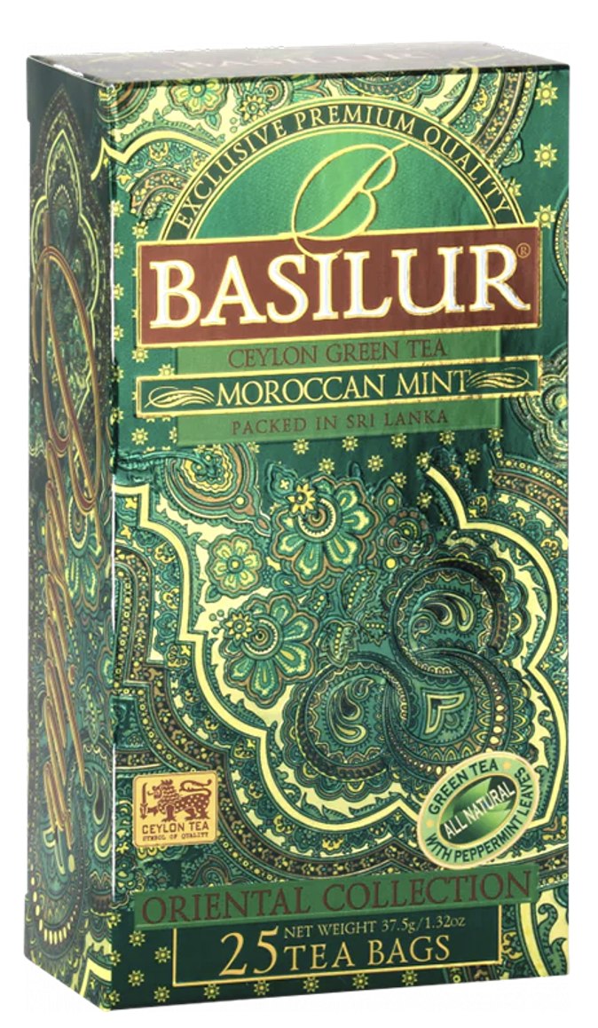 Basilur herb. Moroccan Mint w saszet. 25x2g