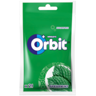 SASZETKA ORBIT guma 29g/21szt spearmint