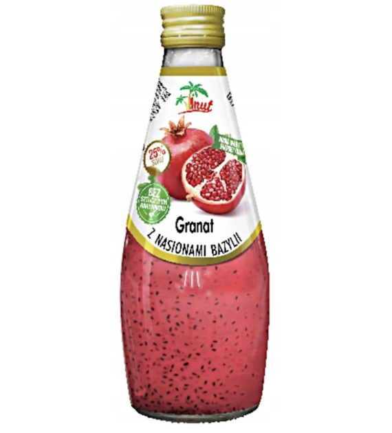 Vinut Granat z nasionami bazylii 290ml