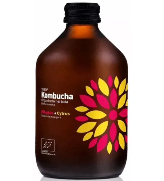 VIGO Kombucha BIO Hibiskus+Cytrus 330ml