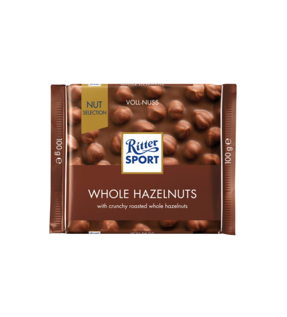 Ritter Sport mleczna z całymi orzechami 100g