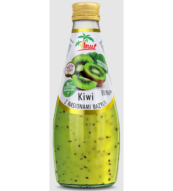 Vinut Kiwi z nasionami bazylii 290ml