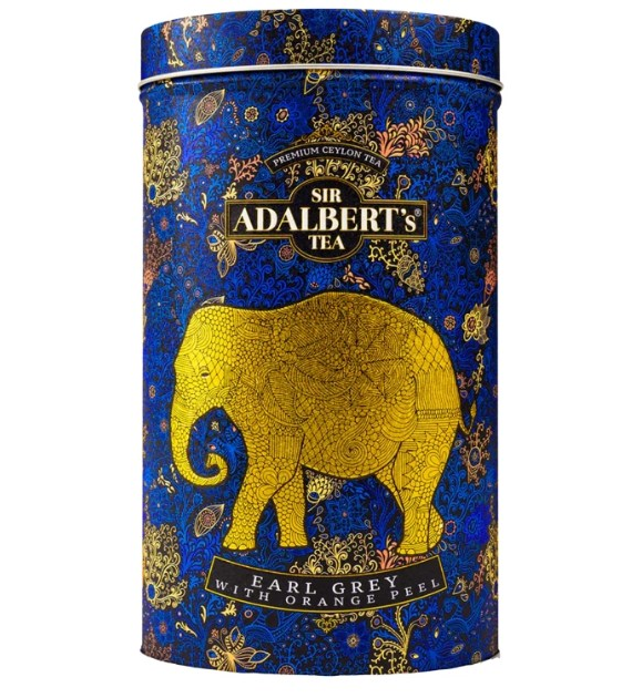 Adalbert's Earl grey orange peel - puszka  110g