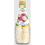 Vinut Liczi z nasionami bazylii 290ml