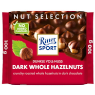 Ritter Sport gorzka z całymi orzechami 100g