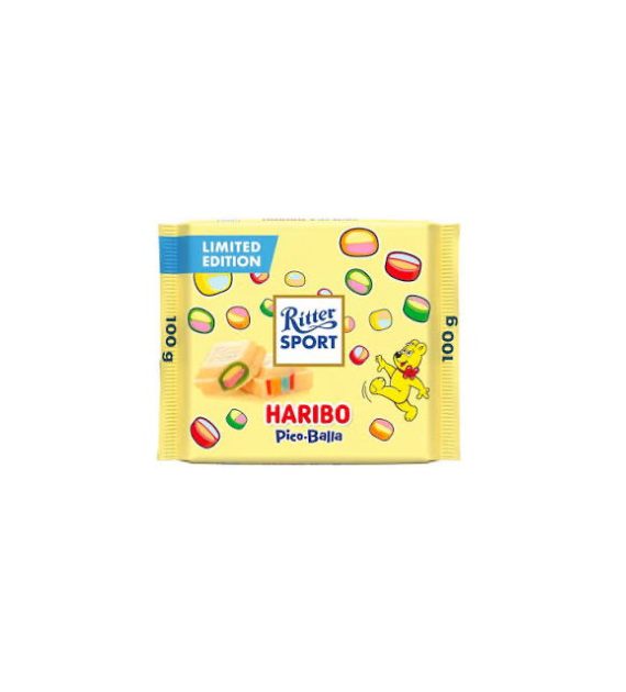 Ritter Sport haribo biała 100g