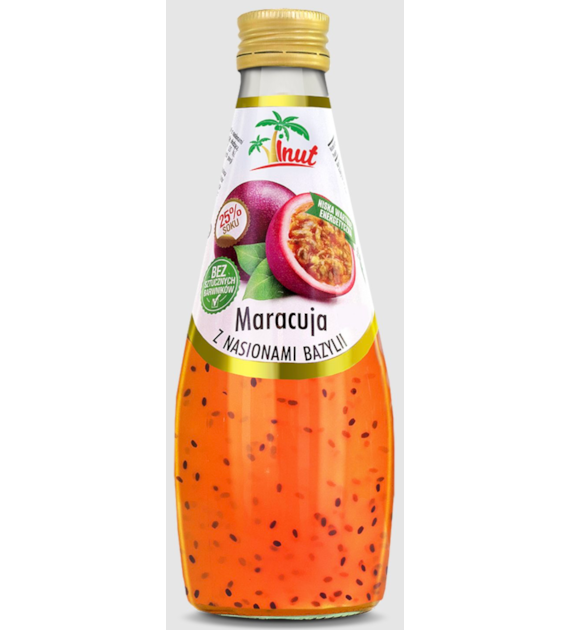 Vinut Marakuja z nasionami bazylii 290ml
