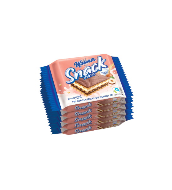 Manner Wafle Minis z orzechami 5x25g (1szt=5szt)