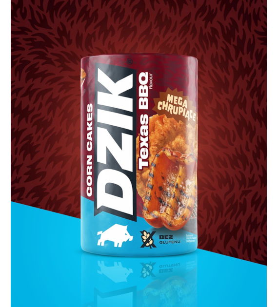 DZIK wafle kukurydziane - TEXAS BBQ