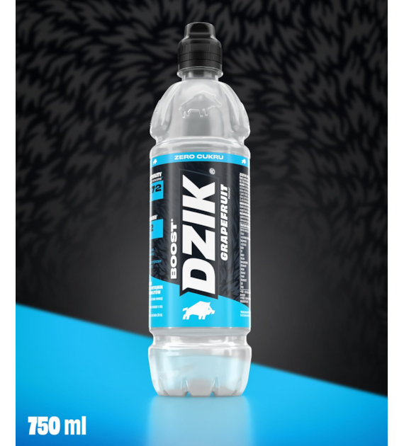 DZIK® VITAMIN BOOST GREJPFRUTOWY ZERO 750ML
