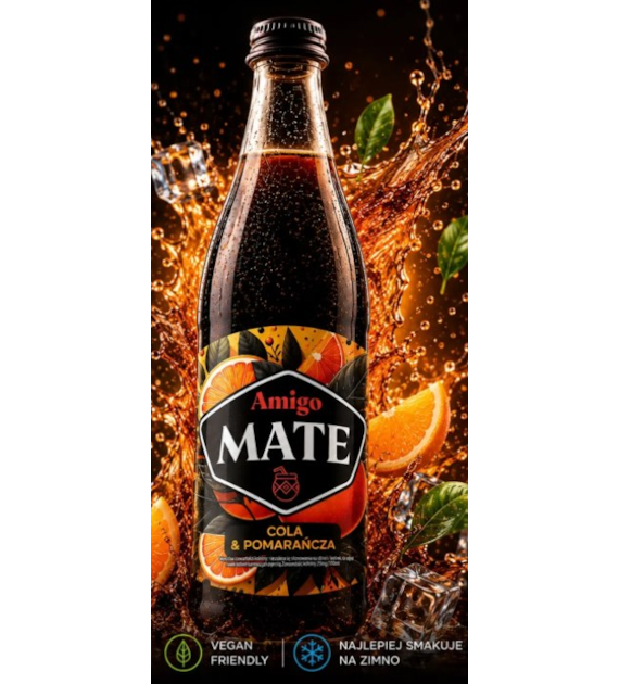 AMIGO MATE Cola&Pomarańcza b/z 0,5l