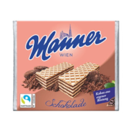 Manner Wafle z kremem czekoladowym 75g