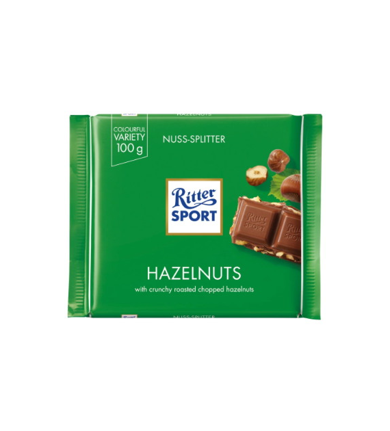 Ritter Sport mleczna ciętymi orzechami 100g