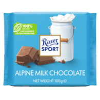 Ritter Sport mleczna alpejska 100g