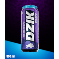 DZIK® ENERGY GRAPE ZERO KALORII 500 ML
