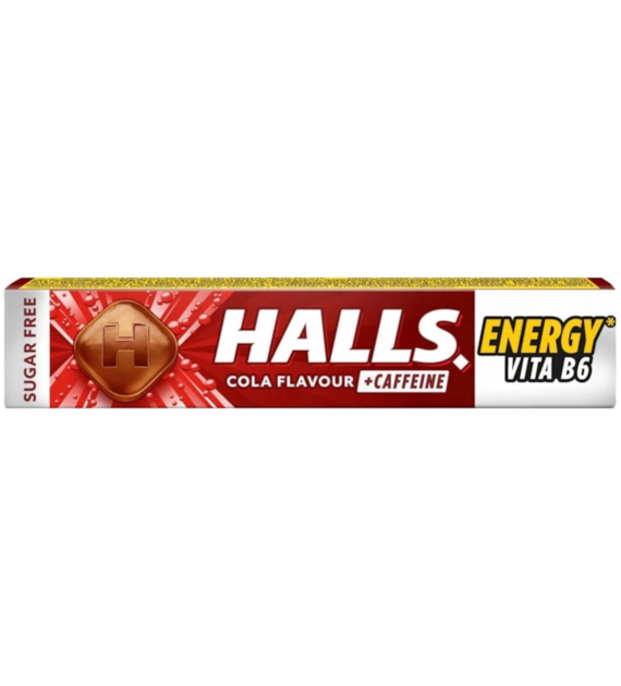 HALLS 32G ENERGY COLA