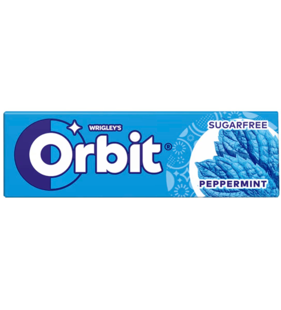 ORBIT guma 14g PEPPERMINT
