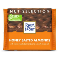 Ritter Sport cały migdał miód 100g  /11