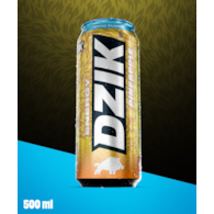 DZIK® ENERGY PINEAPPLE ZERO KALORII 500 ML