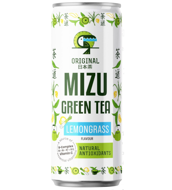 Mizu green tea lemongrass K330 ml puszka (VTMZ)