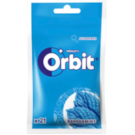 SASZETKA ORBIT guma 29g/21szt  peppermint