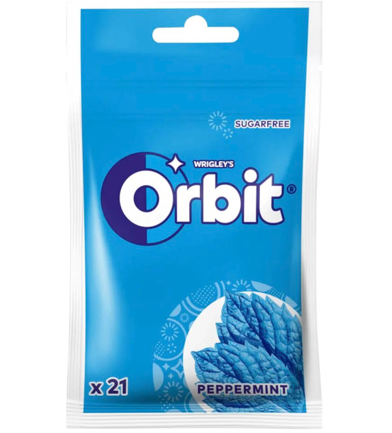 SASZETKA ORBIT guma 29g/21szt  peppermint