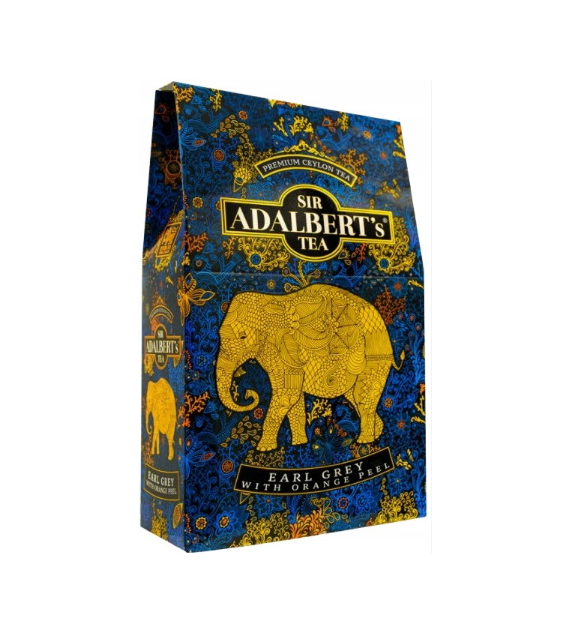 Adalbert's earl grey orange peel - liśc domei 100g