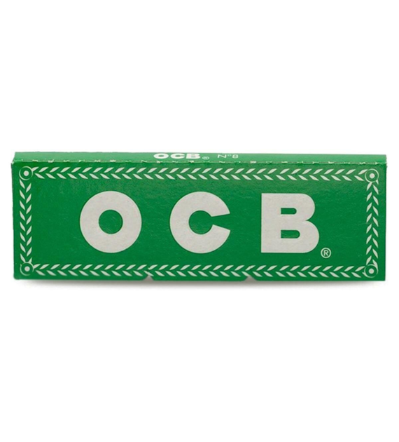 Bibułki OCB No.8 CC (krótkie zielone)