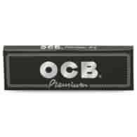 Bibułki OCB Premium No.1 (krótkie czarne)