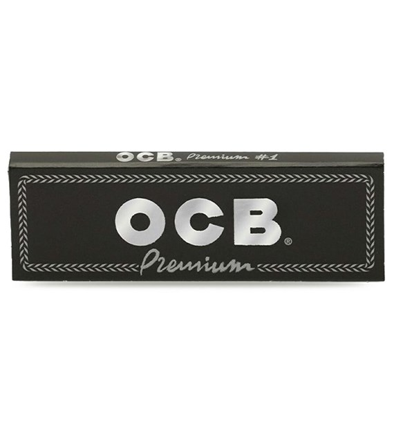 Bibułki OCB Premium No.1 (krótkie czarne)