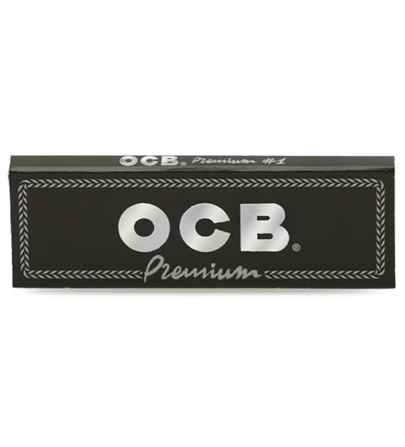 Bibułki OCB Premium No.1 (krótkie czarne)